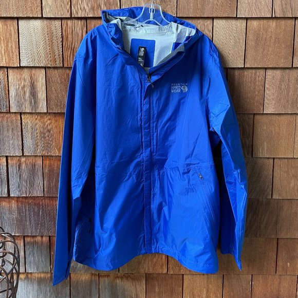 Mountain Hardwear Jackets & Coats Euc Mountain Hardware Blue Zip